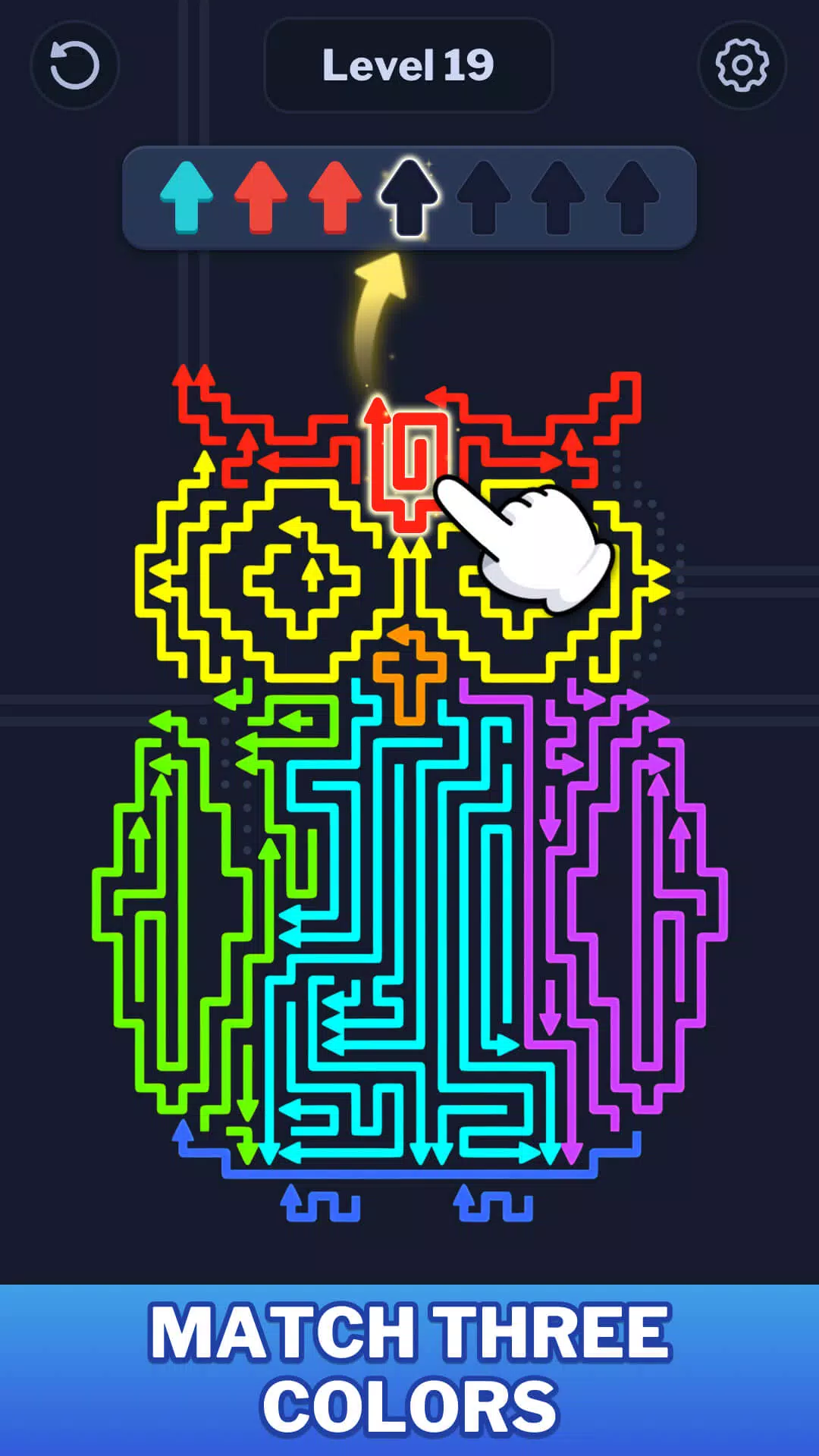 Arrow Puzzle: Color Match Game Screenshot2