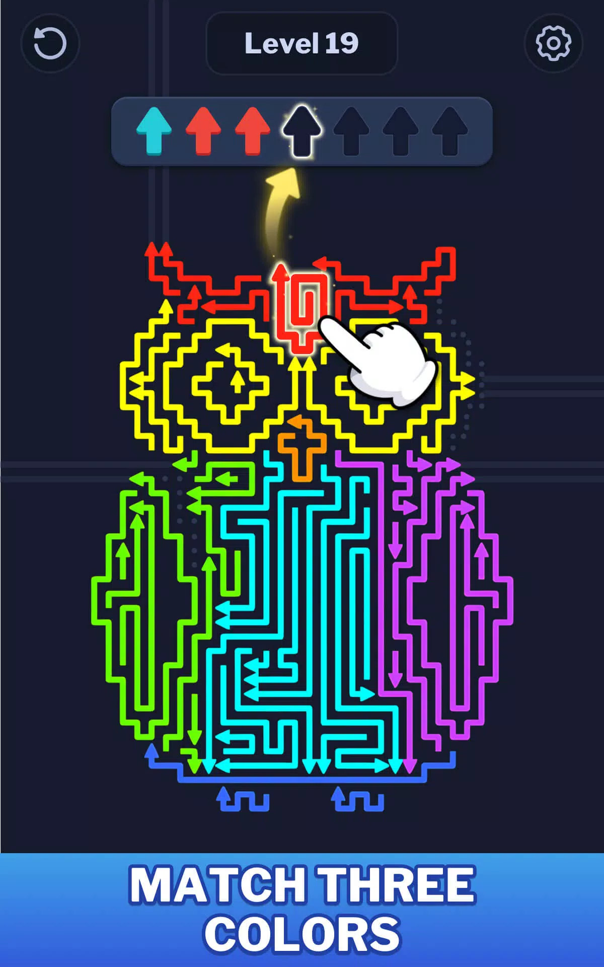 Arrow Puzzle: Color Match Game Screenshot8