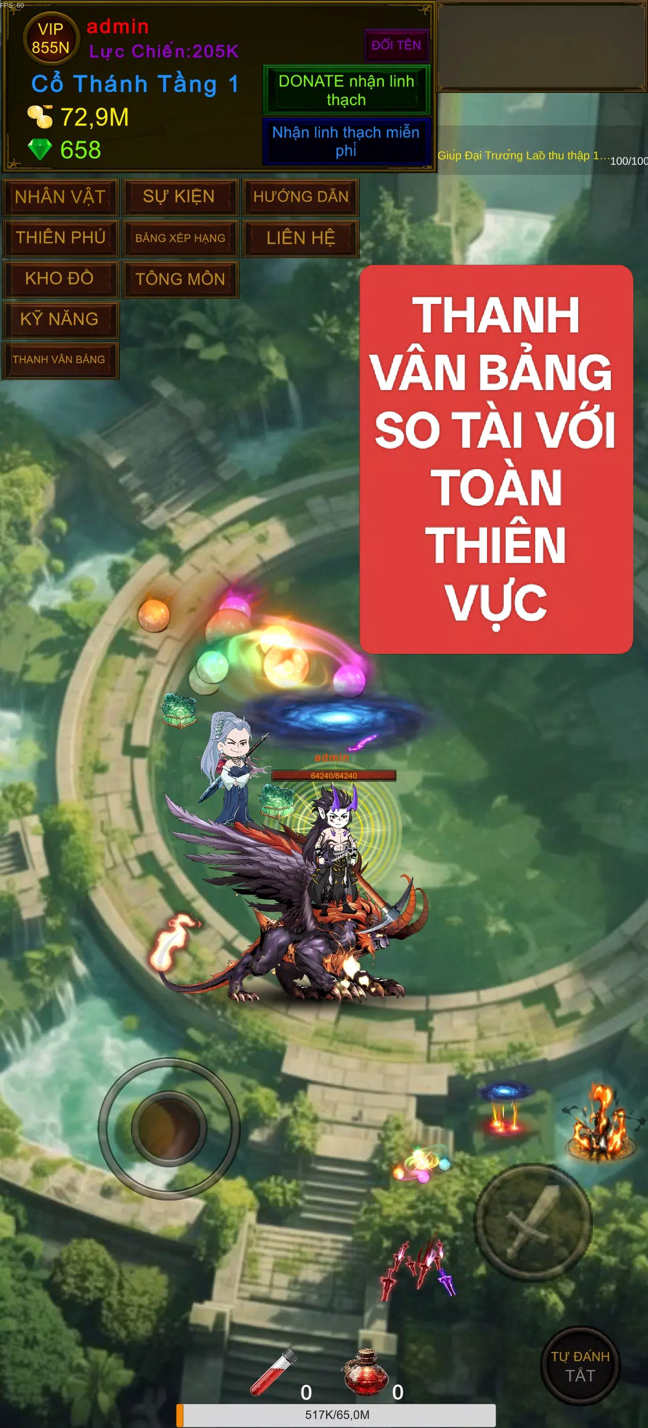 Xuyên Không Tu Tiên Screenshot1