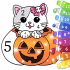 Coloring by Number: Halloween APK