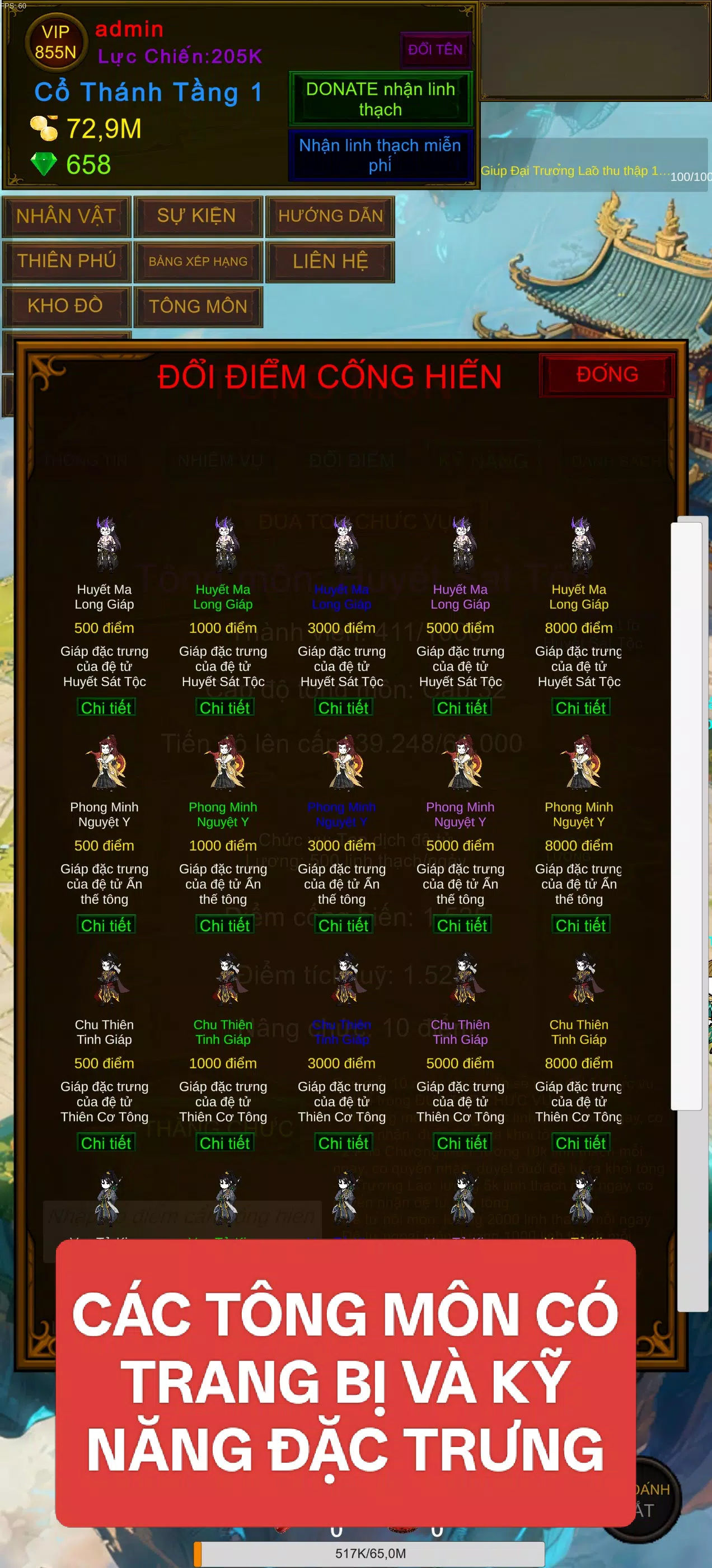 Xuyên Không Tu Tiên Screenshot2