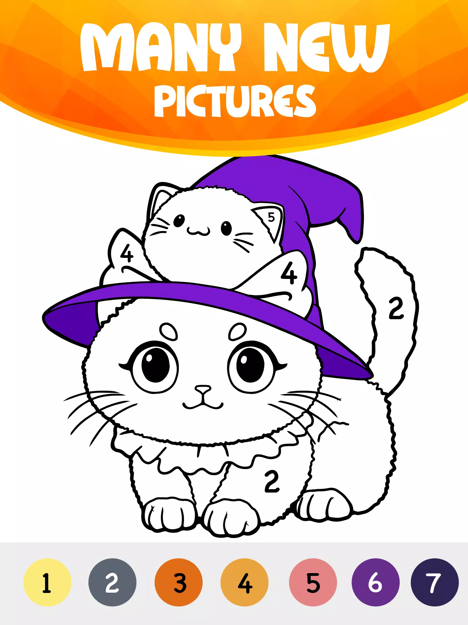 Coloring by Number: Halloween Screenshot6