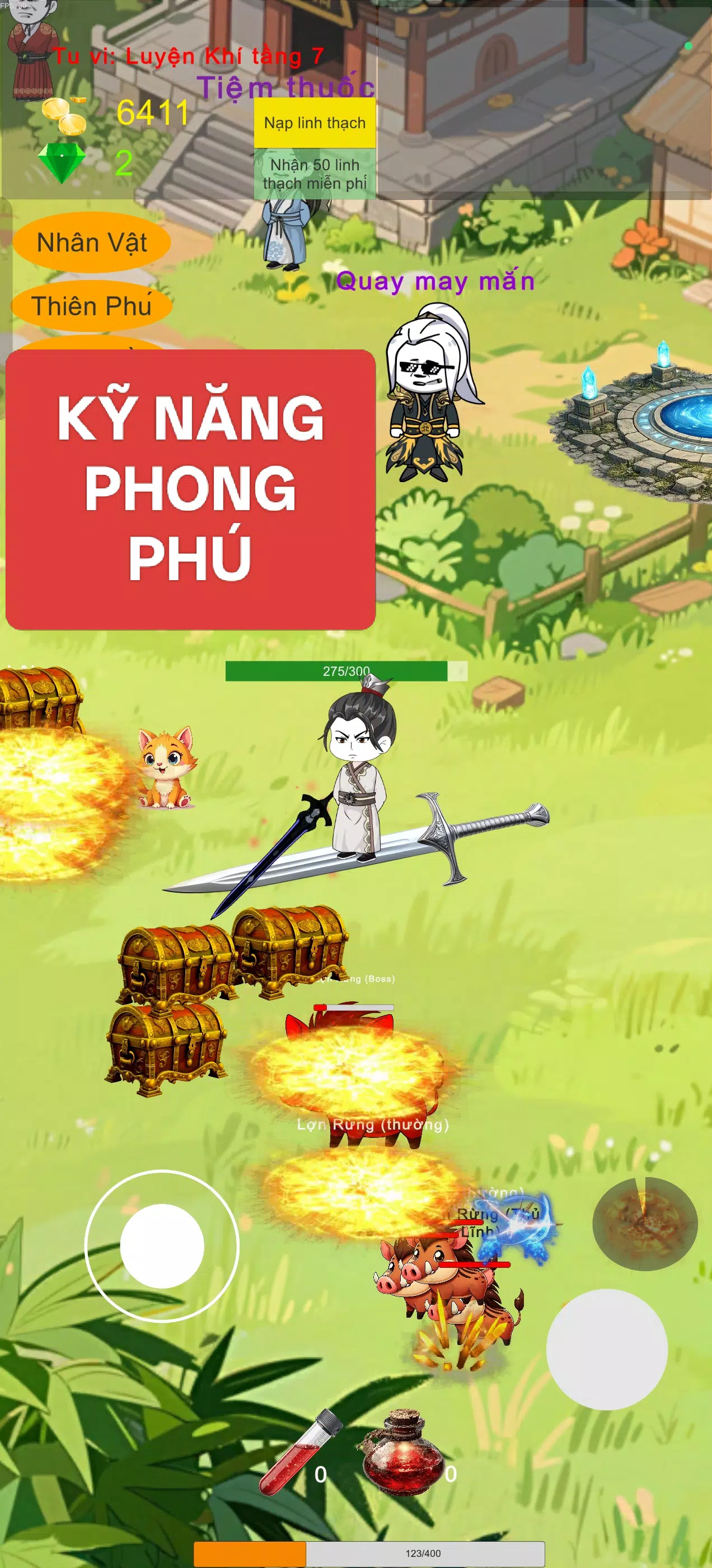 Xuyên Không Tu Tiên Screenshot7