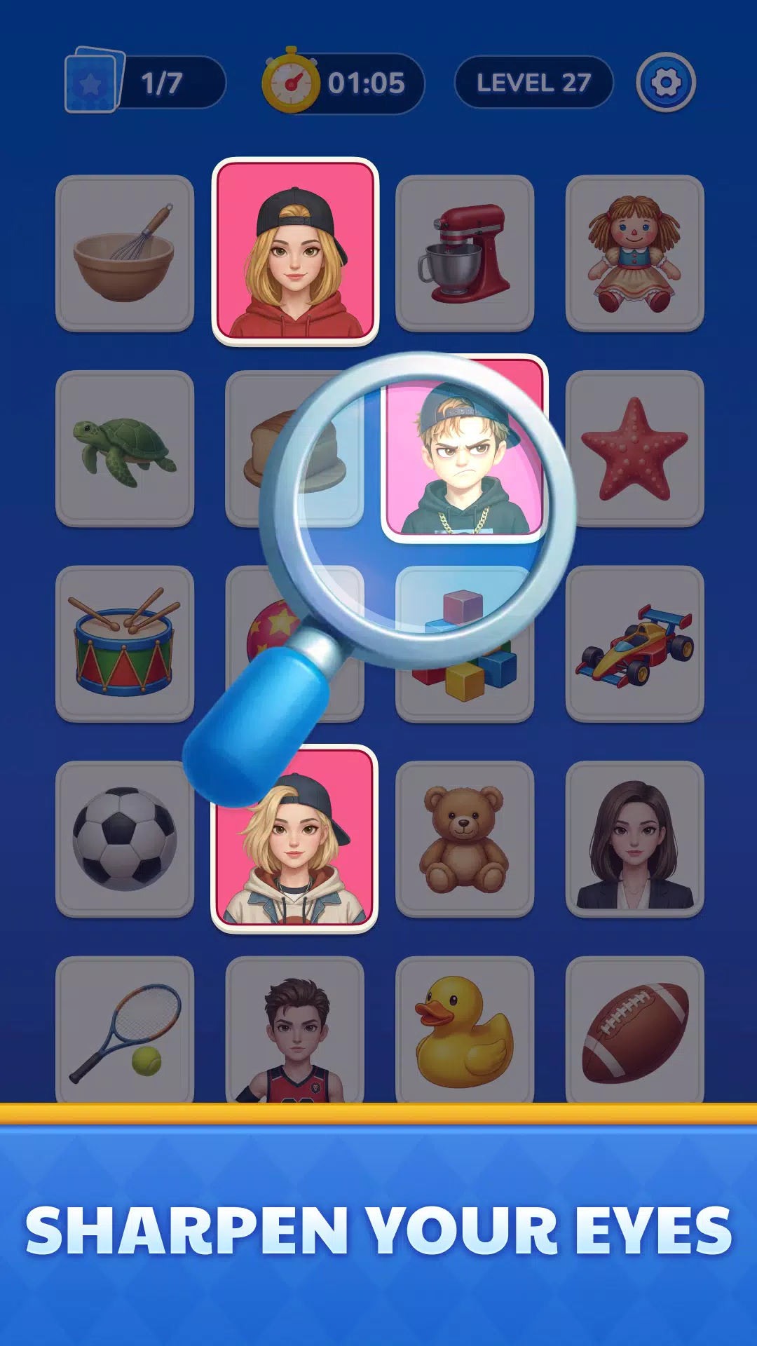 Pair Match Solitaire Screenshot1