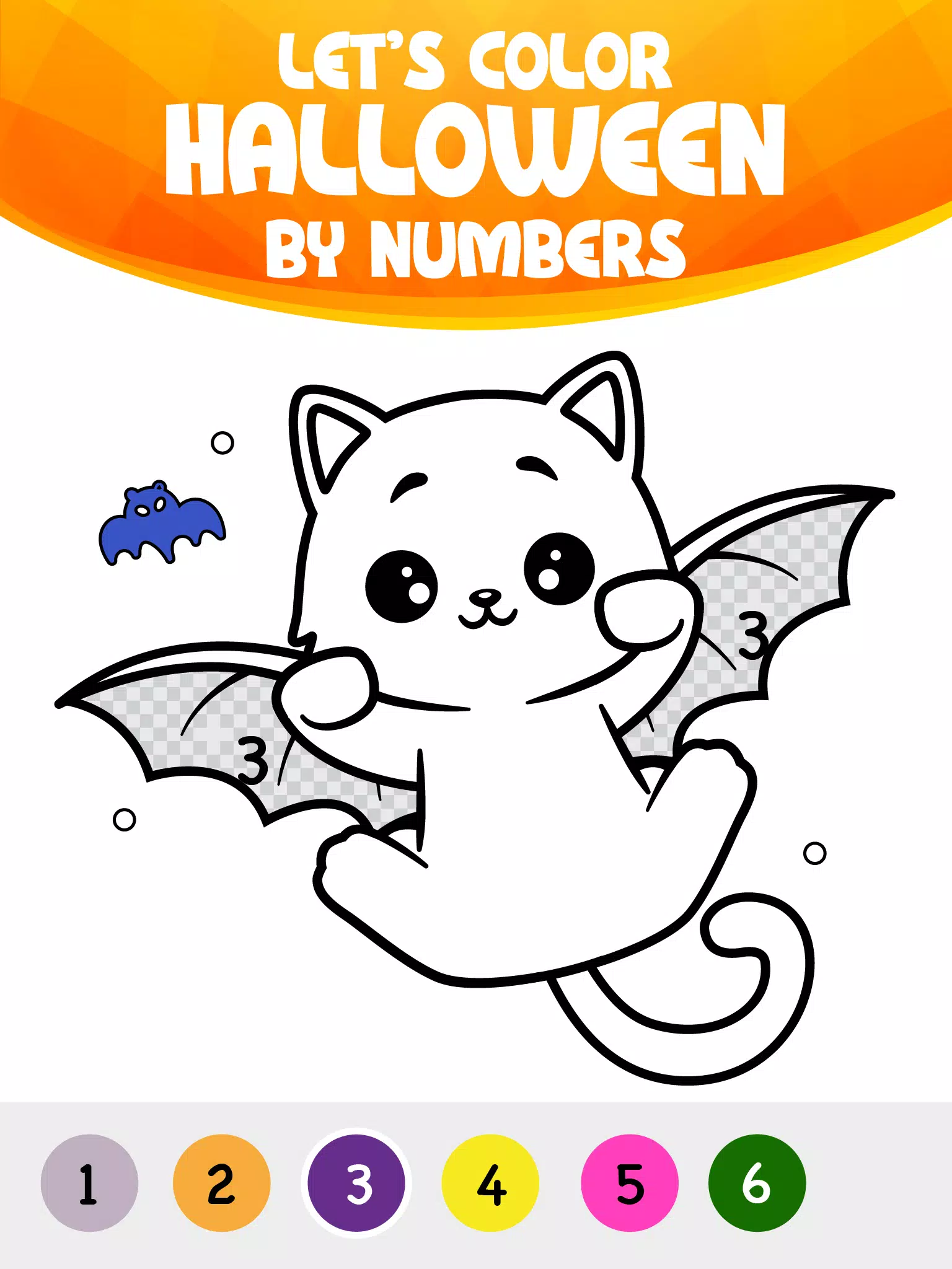 Coloring by Number: Halloween Screenshot5