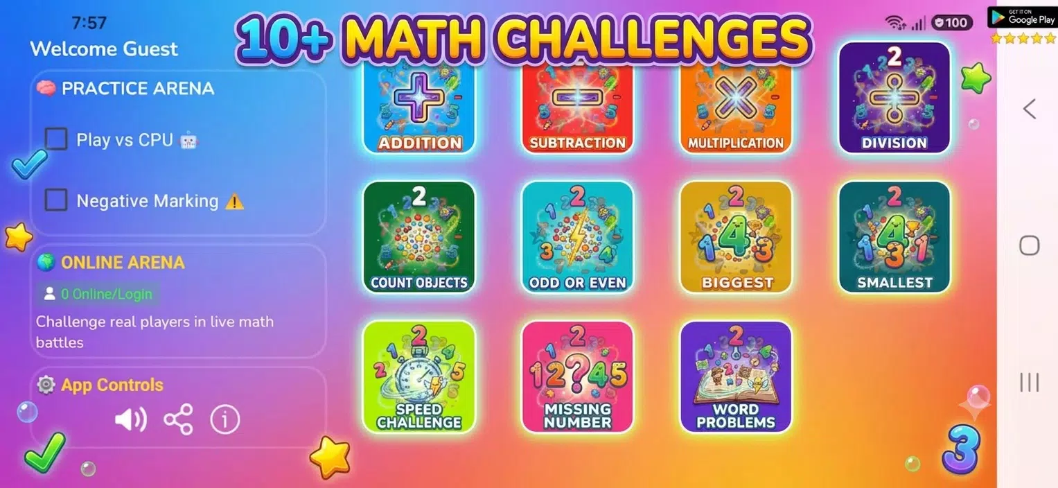 Math Tug War Screenshot1
