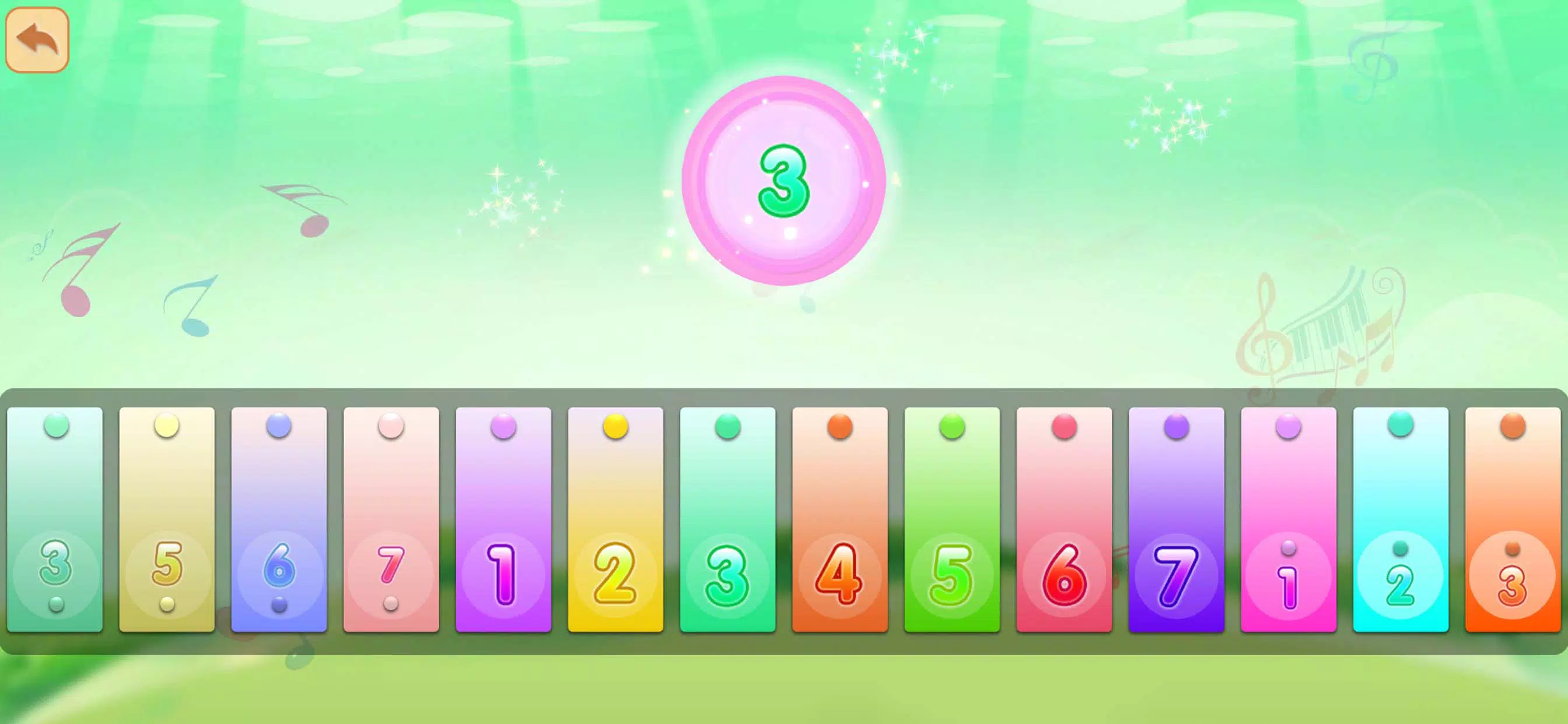 kids Piano-Playing music Game Screenshot3