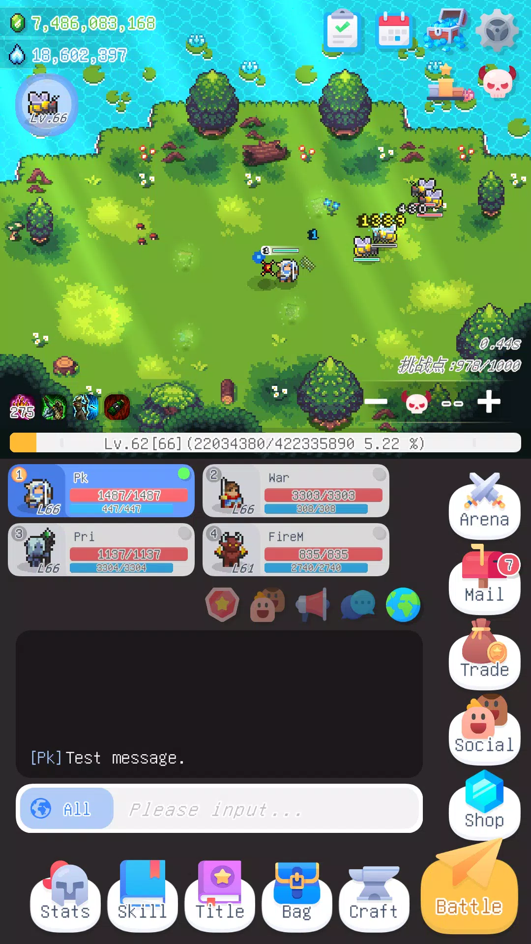 TinyWorld-Idle mmorpg Screenshot1