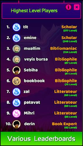 Literature Quiz Game Screenshot23