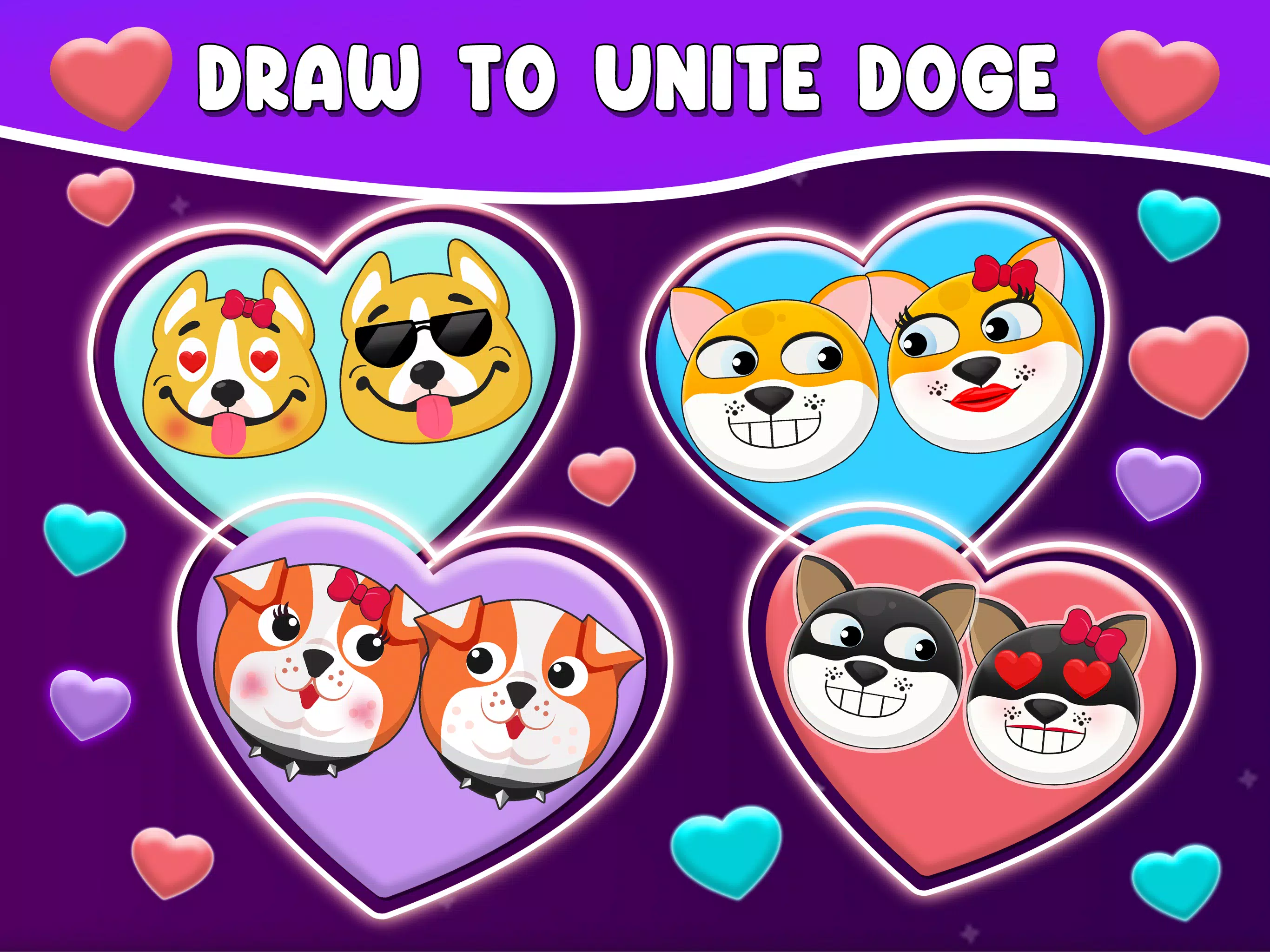 Doge in Love: Draw Puzzle Screenshot3