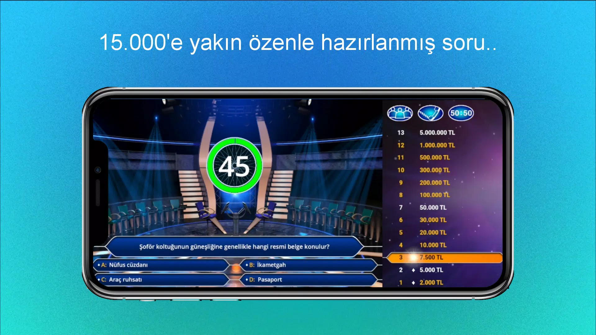 Milyoner Bilgi Yarışması 2026 Screenshot1