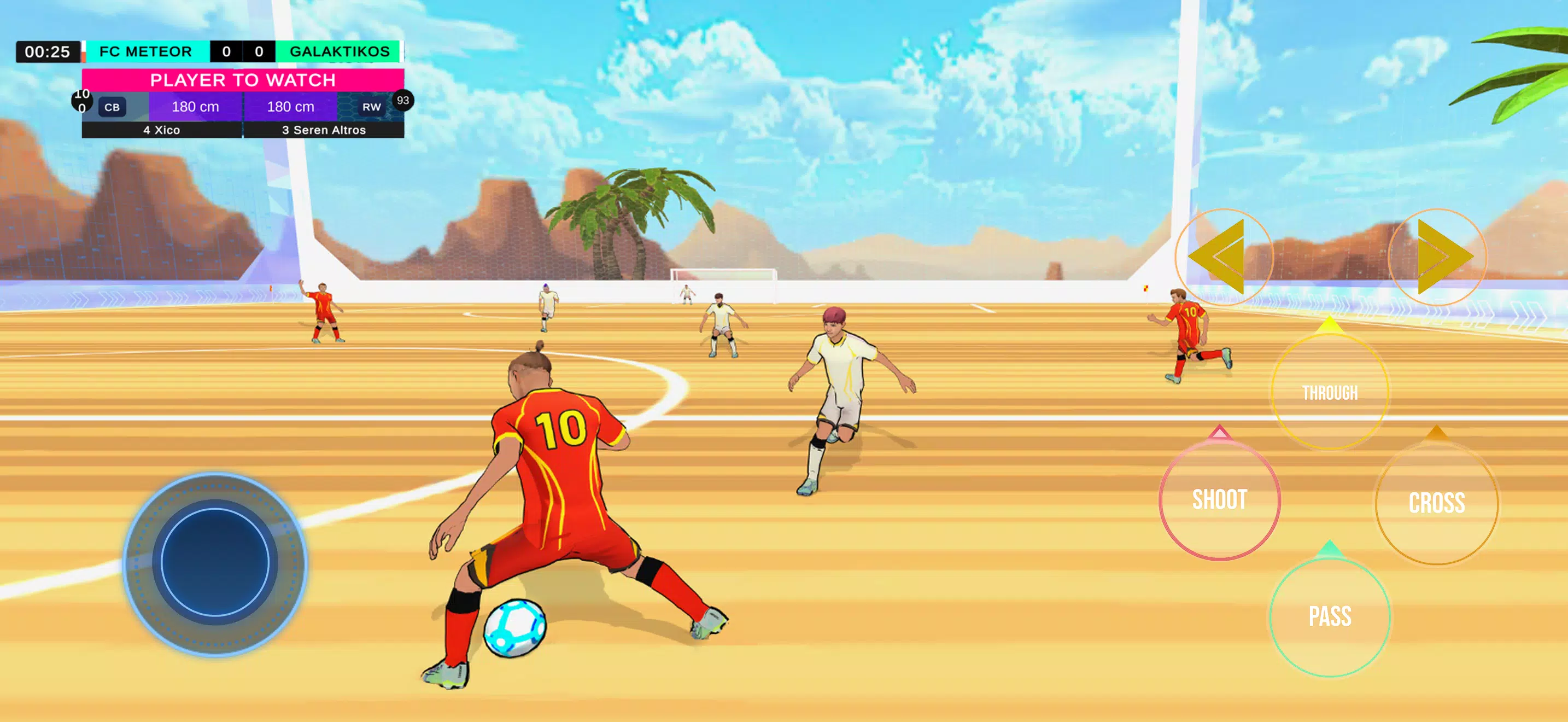 Galaxy Soccer : 3v3 match Screenshot2
