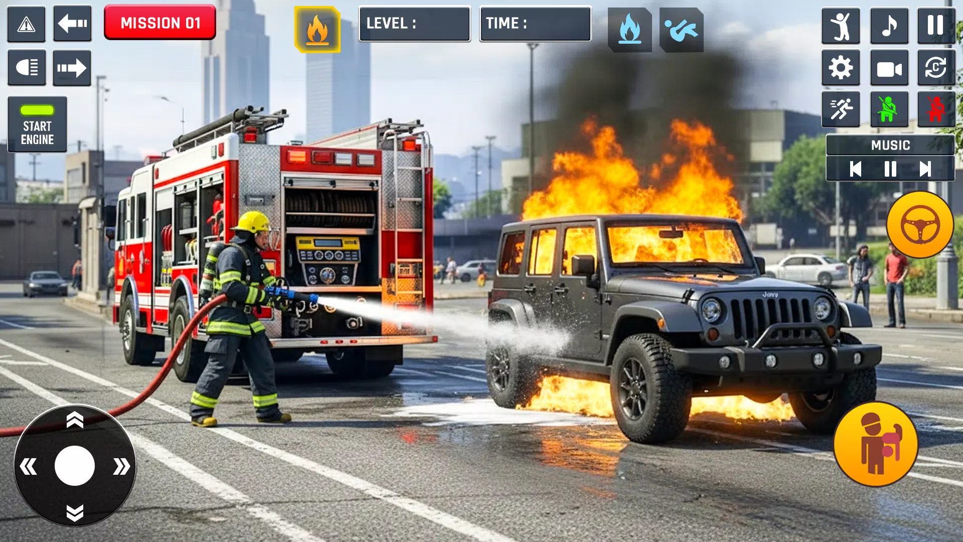 Fire Truck: Truck Driving Game Screenshot1