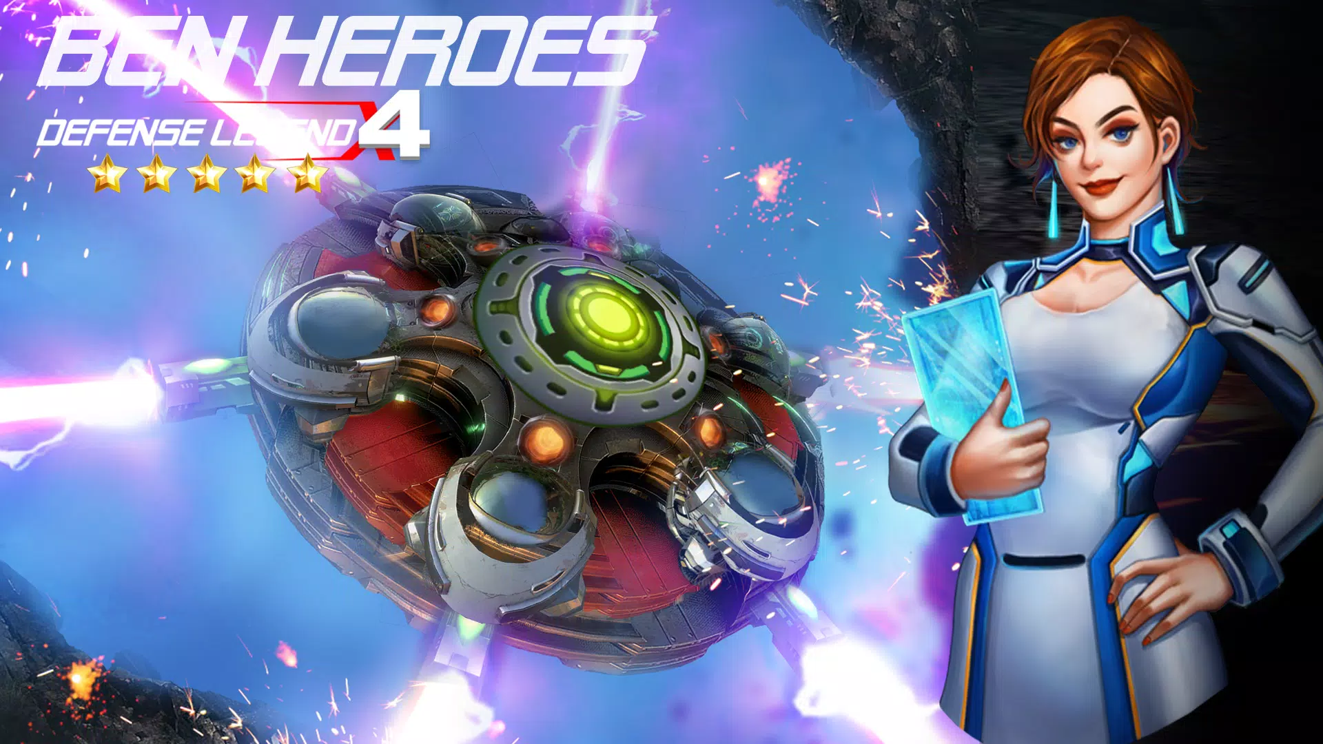 Defense legend 4 HD: Sci-fi TD Screenshot6