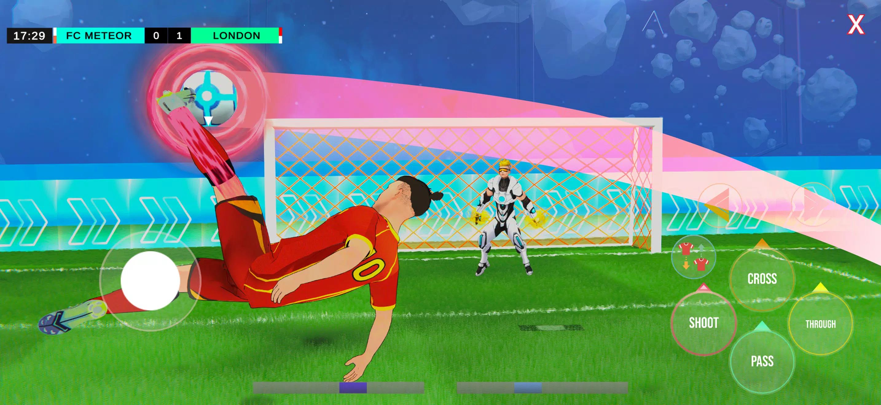 Galaxy Soccer : 3v3 match Screenshot3