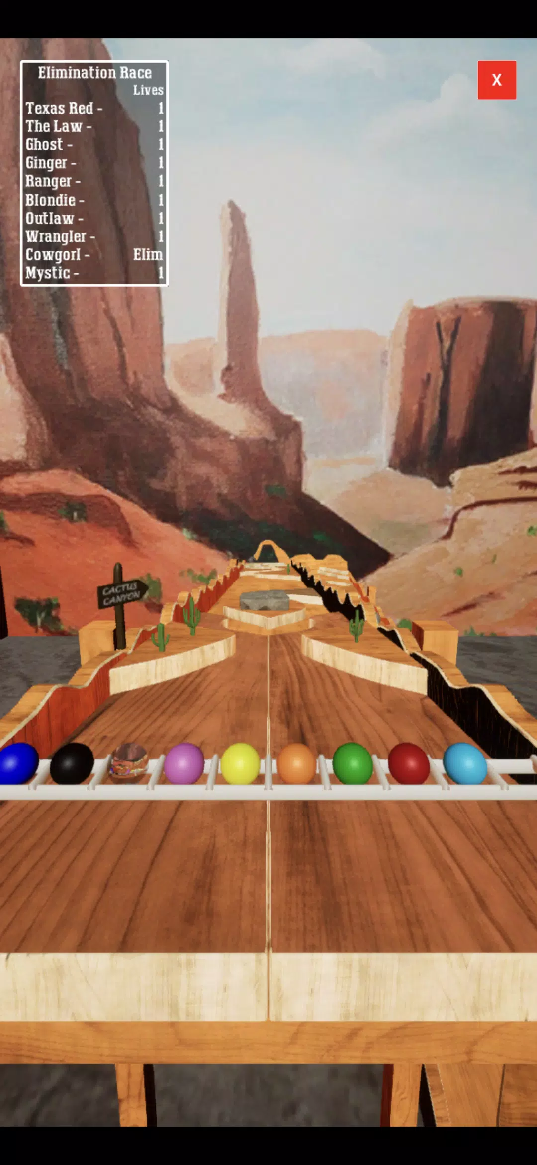 Cactus Canyon Marble Race Screenshot8