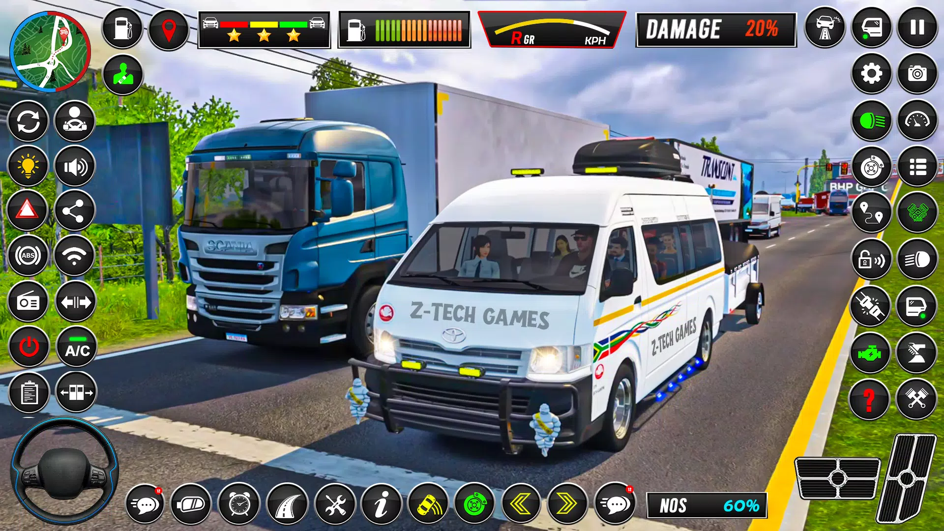 Bus Simulator 3D Euro Bus Game Screenshot6