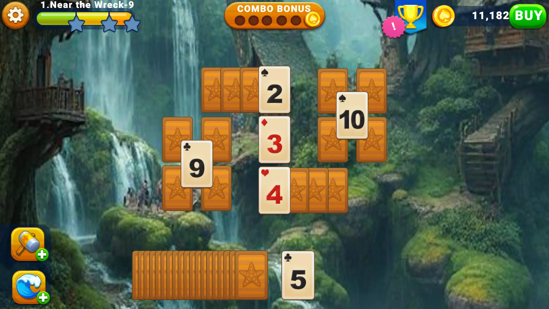 Solitaire Tripeaks card puzzle Screenshot3