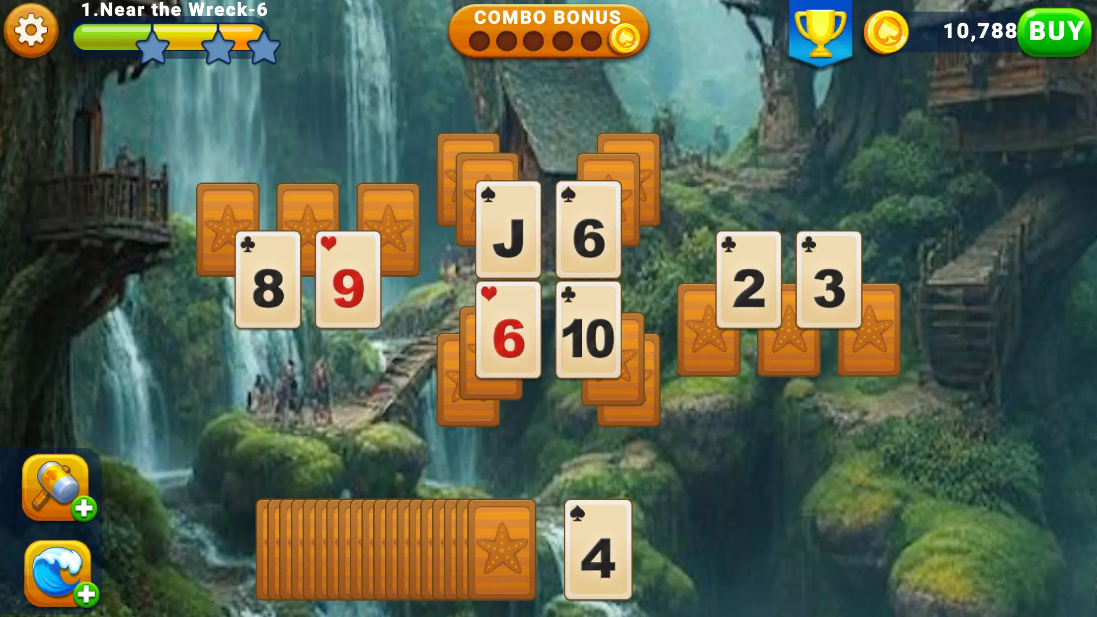 Solitaire Tripeaks card puzzle Screenshot1