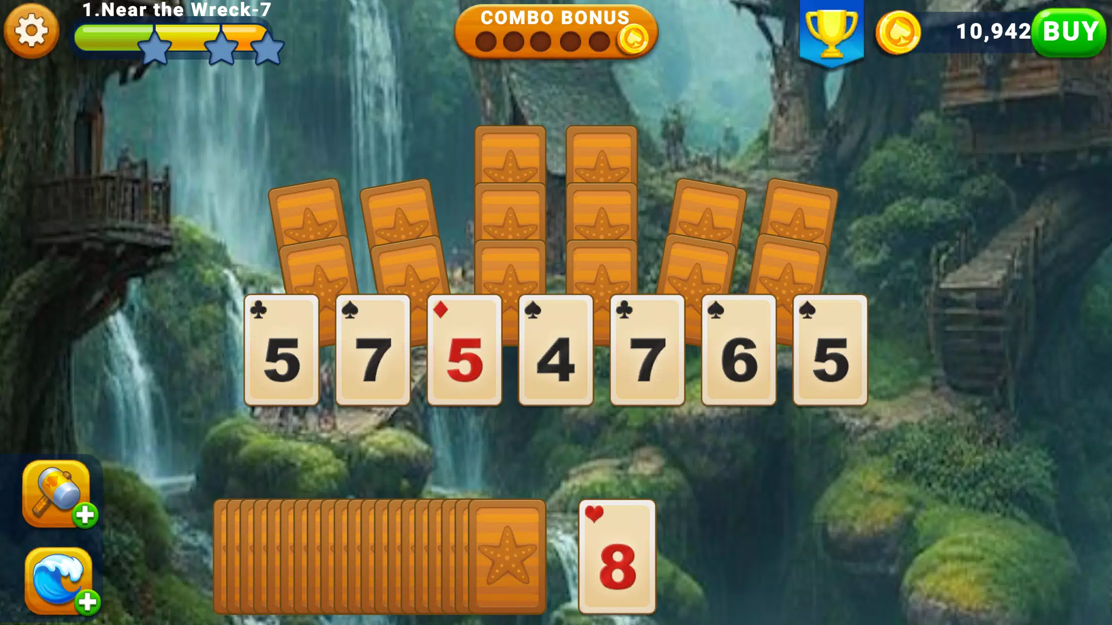Solitaire Tripeaks card puzzle Screenshot5
