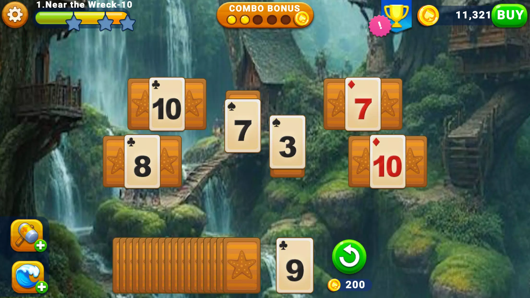 Solitaire Tripeaks card puzzle Screenshot4