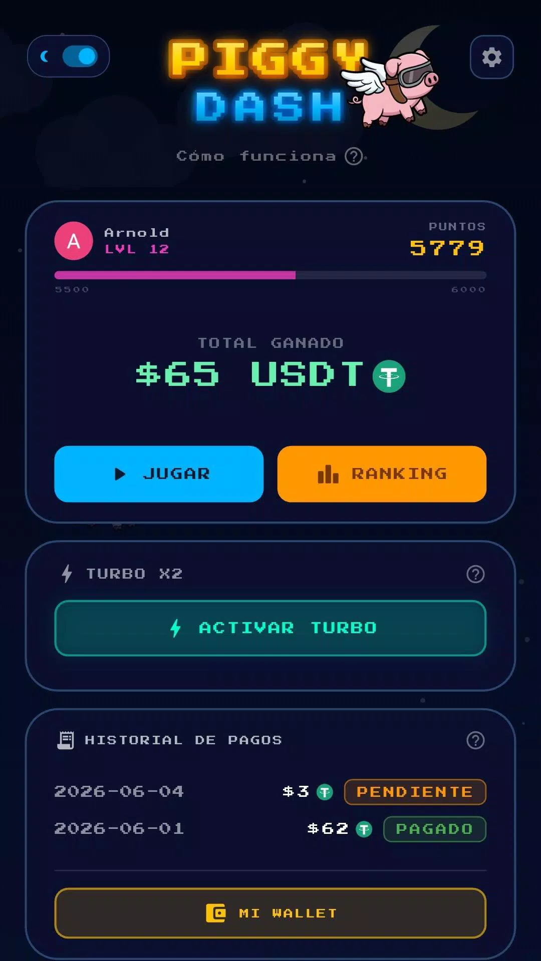 Piggy Dash - Earn Real Money Screenshot2
