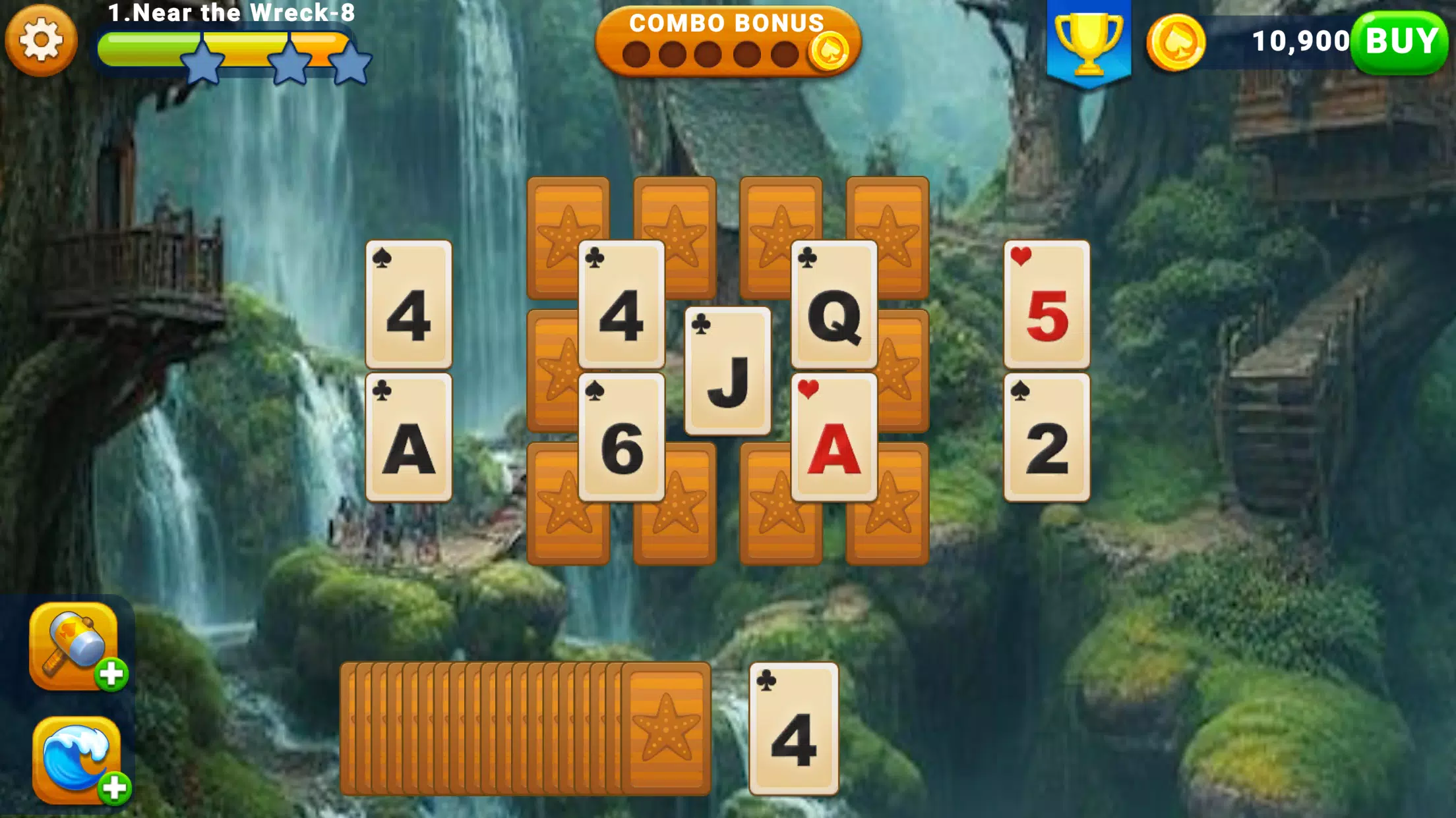 Solitaire Tripeaks card puzzle Screenshot2
