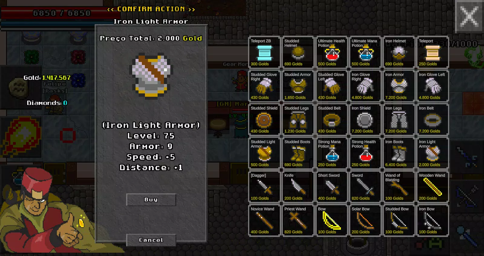 CyberGyn MMORPG 2D On em breve Screenshot4