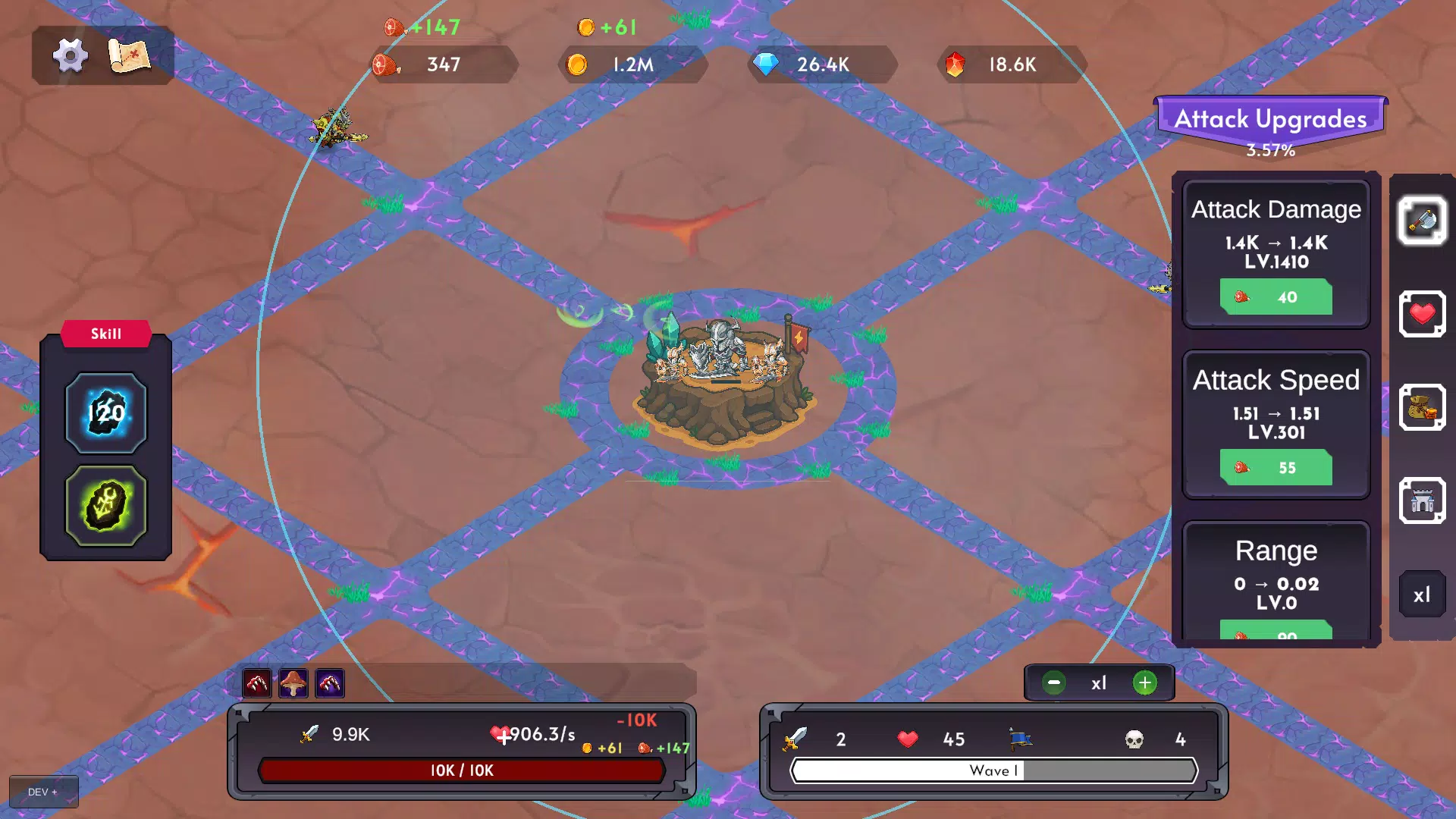 Defence Tower:Idle TD Strategy Screenshot3