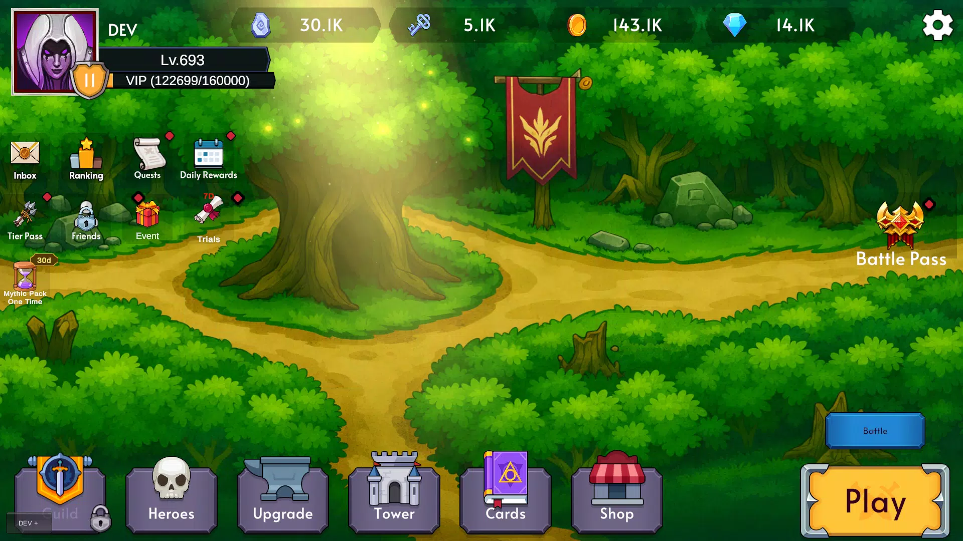 Defence Tower:Idle TD Strategy Screenshot1