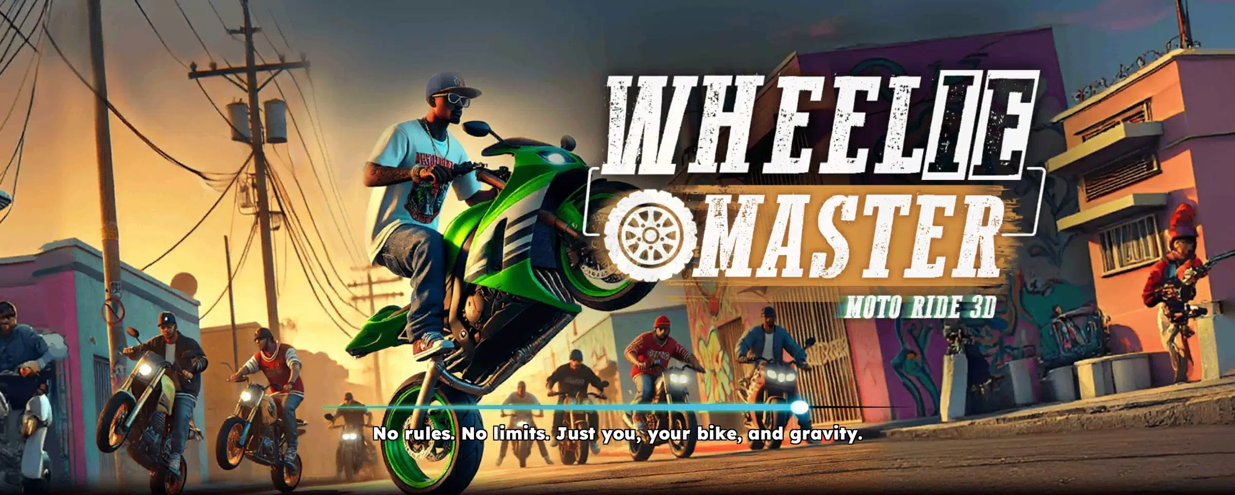 Wheelie Master: Moto Ride 3D Screenshot1