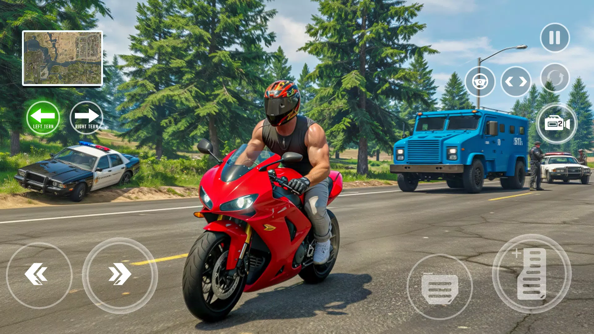 Open World Bike Drive Game 3D Screenshot4