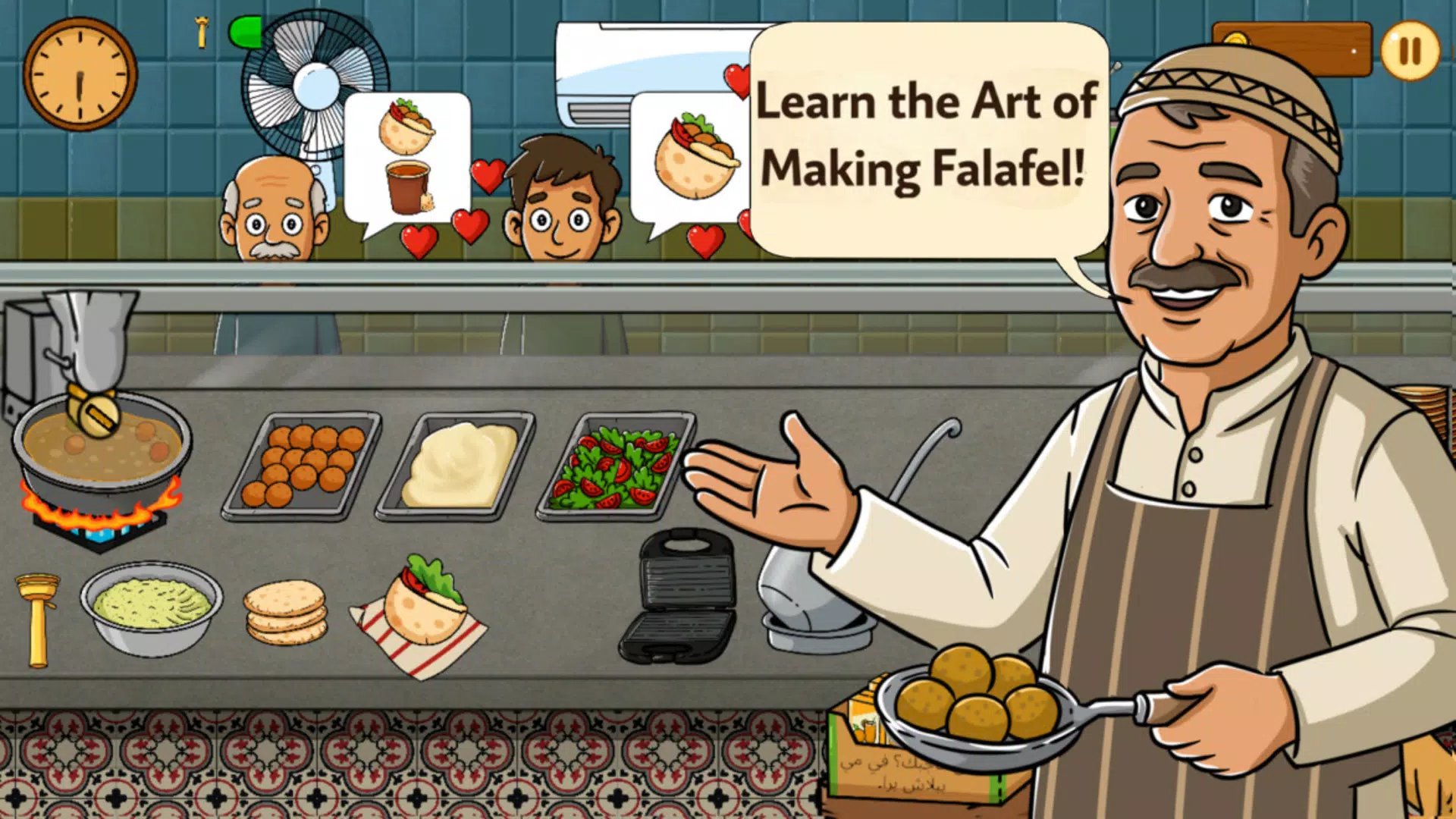 Falafel Master Restaurant Game Screenshot5