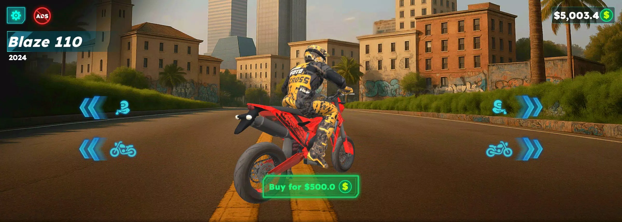 Wheelie Master: Moto Ride 3D Screenshot2