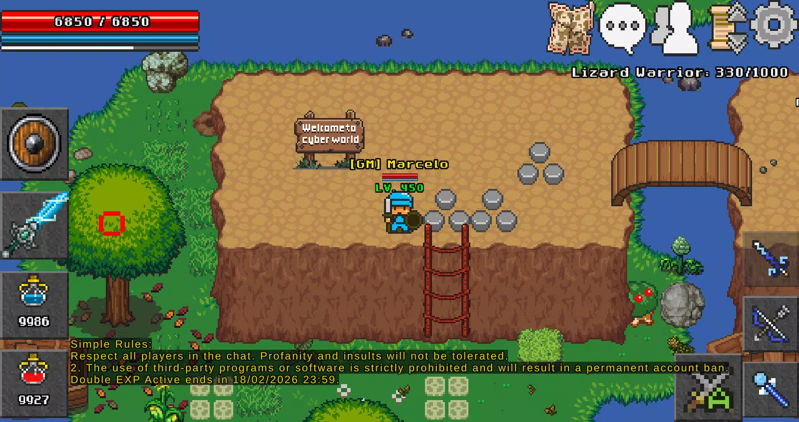 CyberGyn MMORPG 2D On em breve Screenshot1