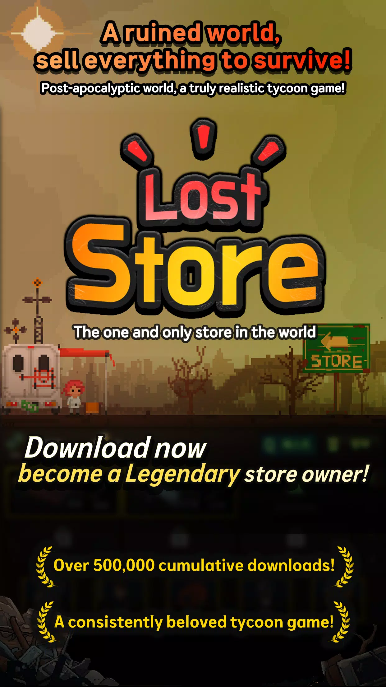 LostStore Survival Tycoon Screenshot5
