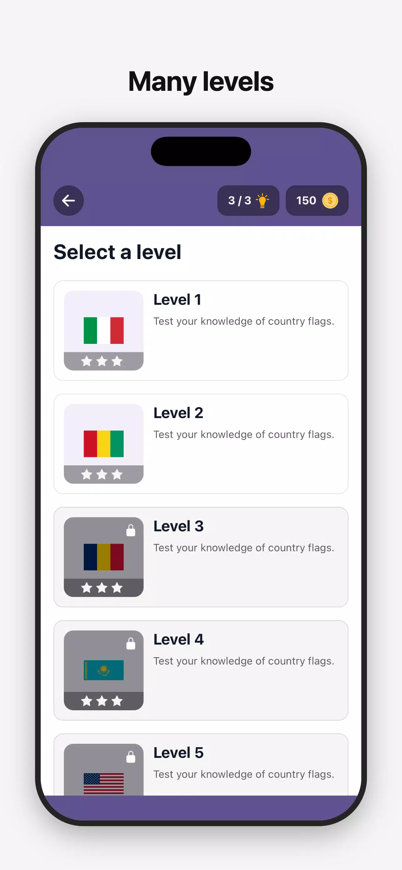 Country Flags – Quiz Screenshot1