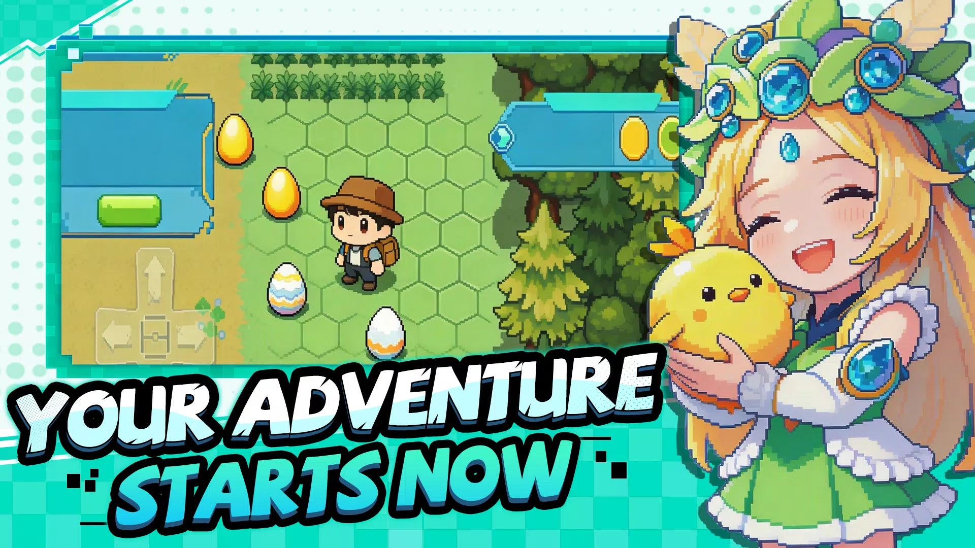 Retro Mons: World Evolve Screenshot1