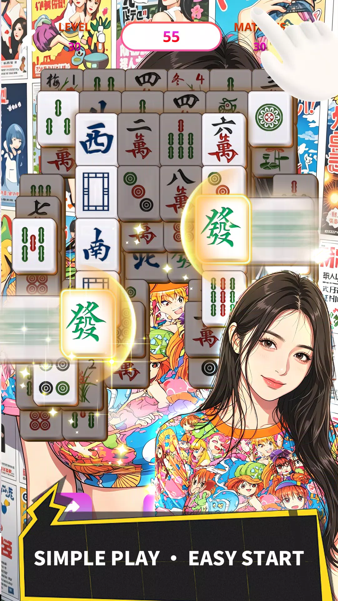 Lovely Mahjong Tiles Screenshot1