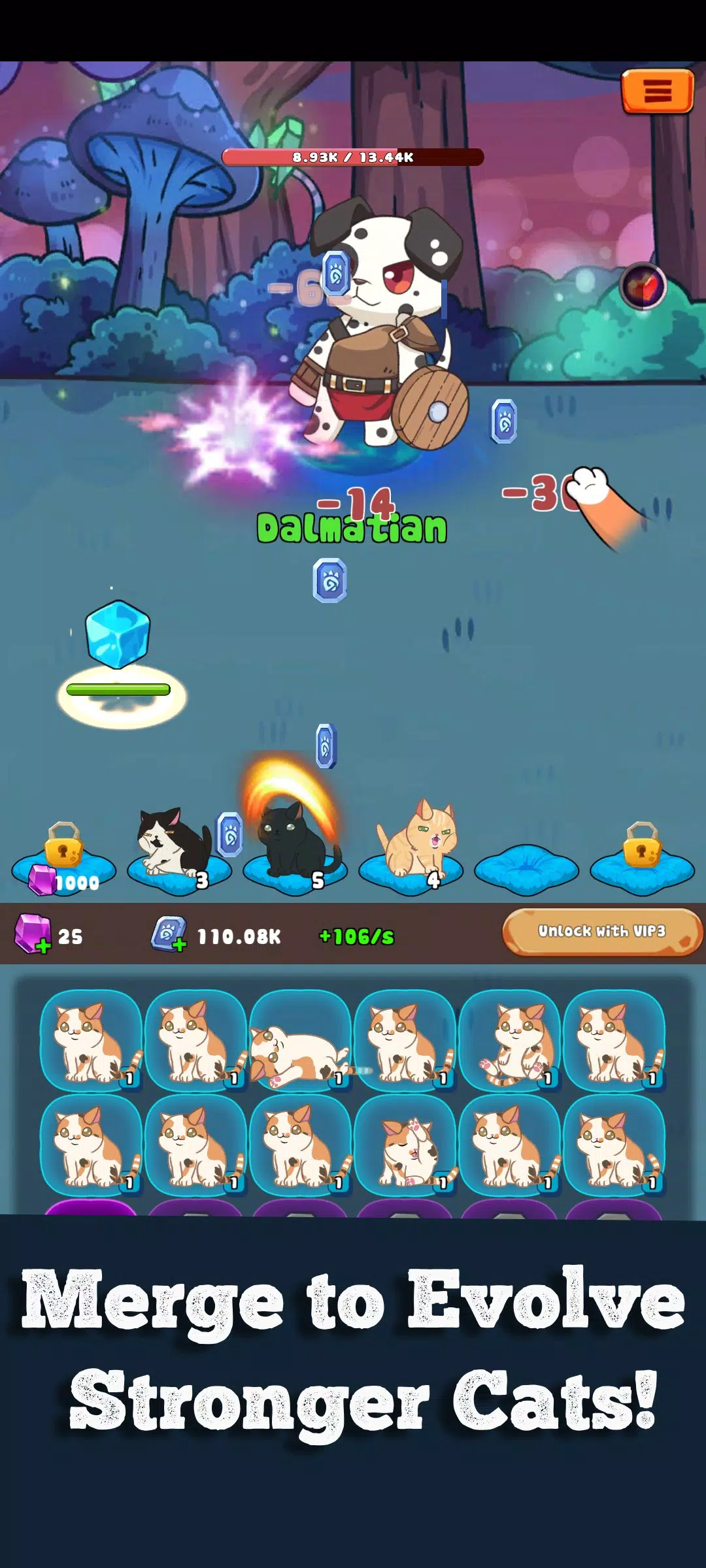 Kitty Merger : Idle Cat Tycoon Screenshot7