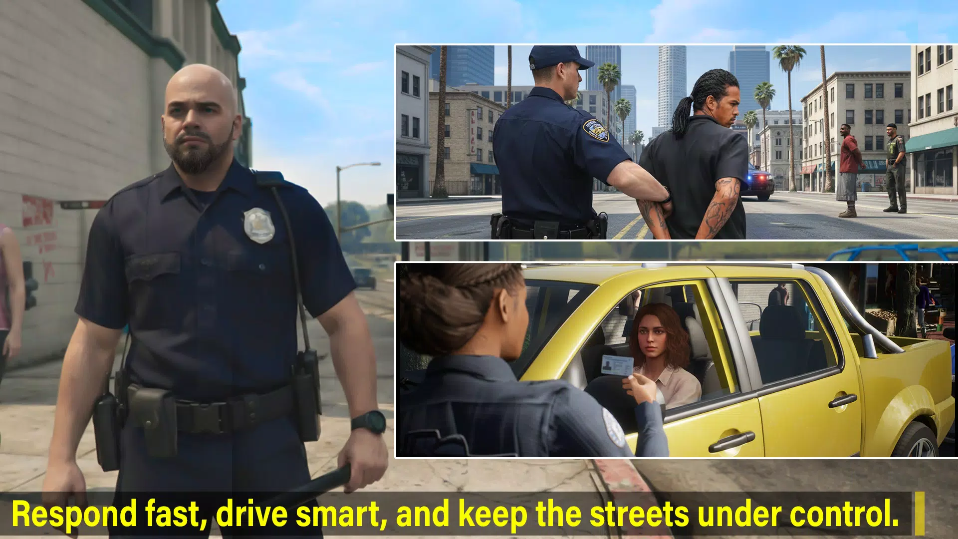 Police Car Chase Driving Game Screenshot3