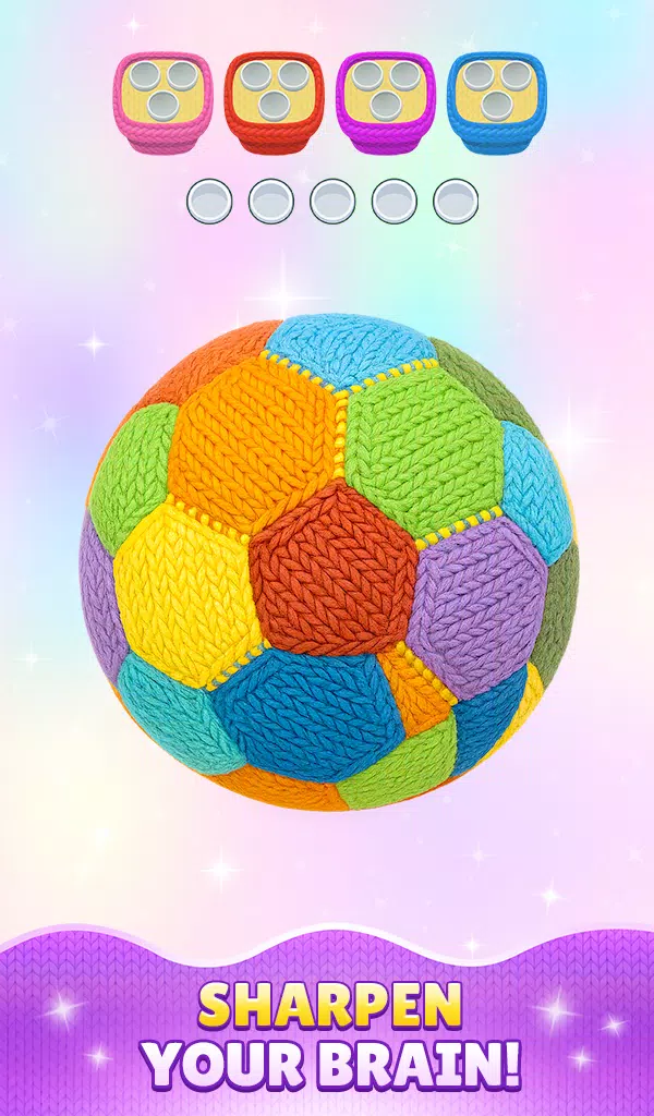 Yarn Sort 3D: Jam Puzzle Screenshot4