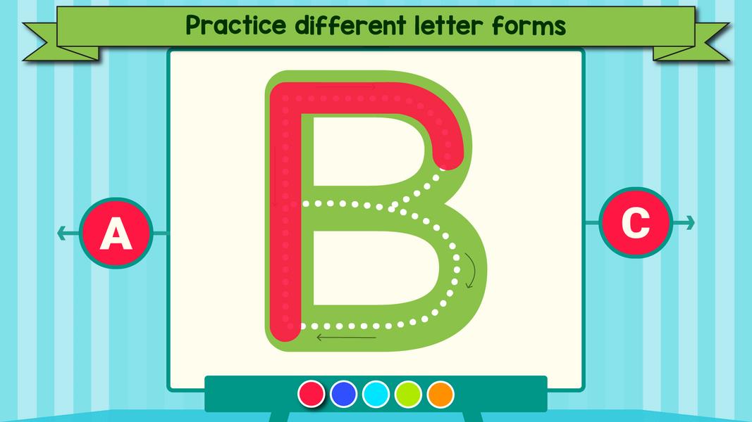 ABC Tracing Letters & Numbers Screenshot2