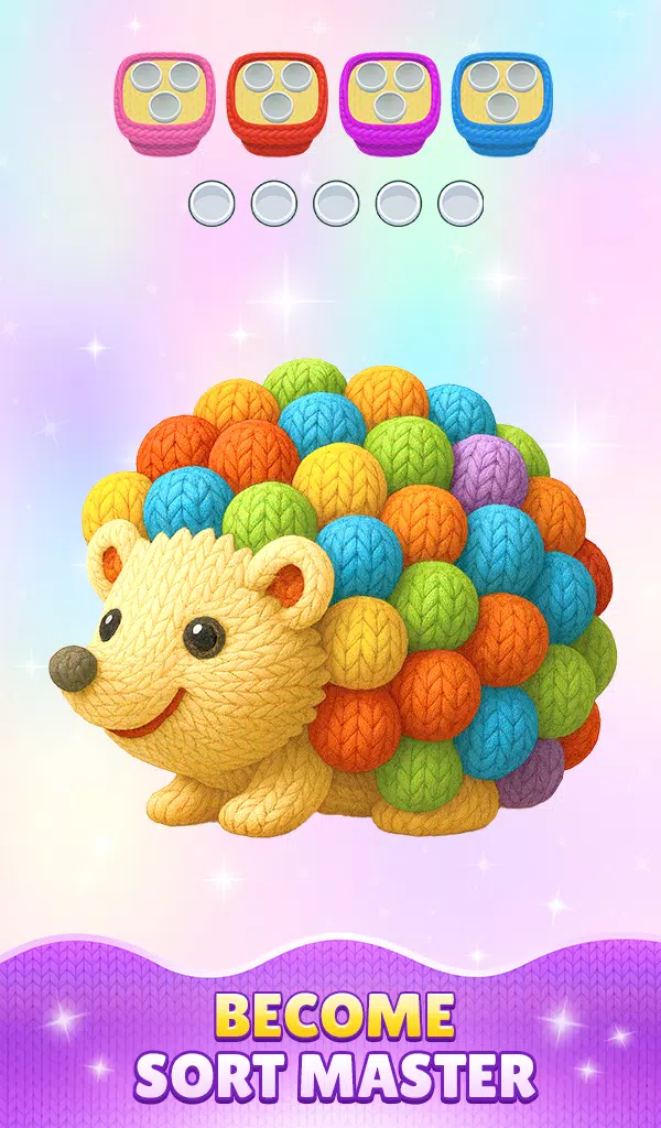 Yarn Sort 3D: Jam Puzzle Screenshot5