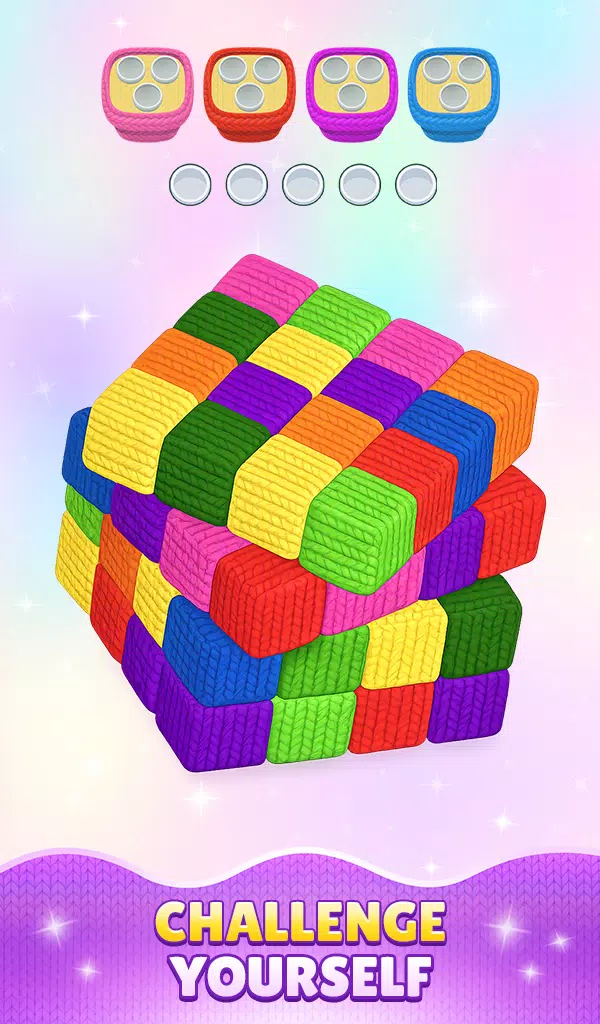 Yarn Sort 3D: Jam Puzzle Screenshot6