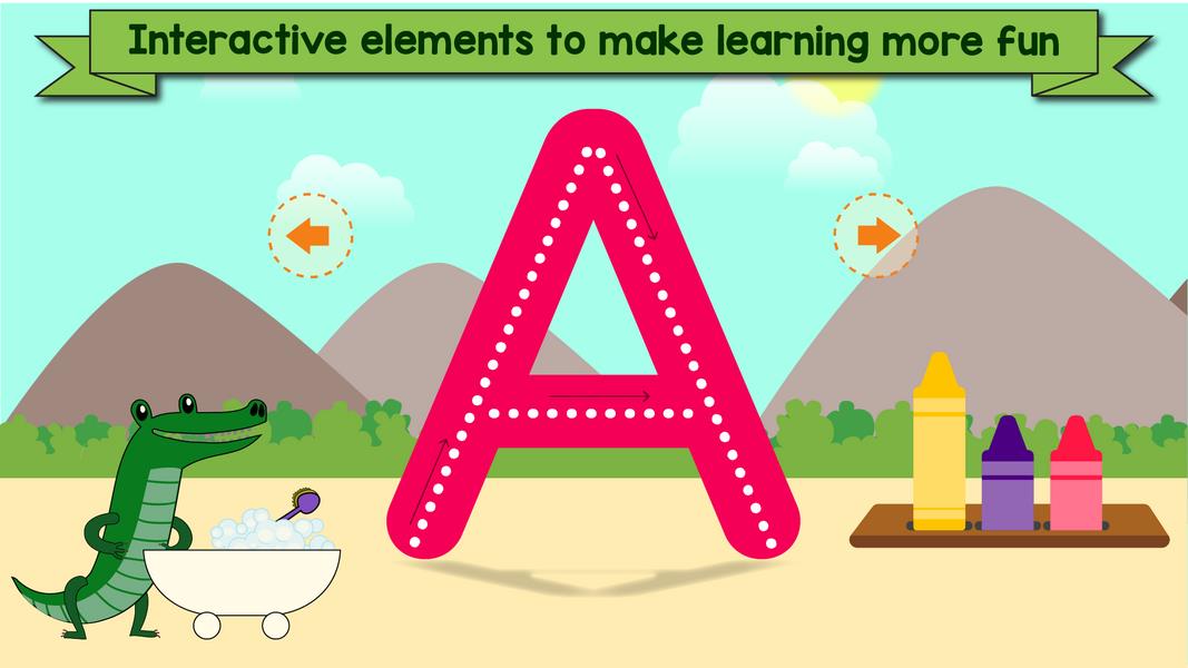 ABC Tracing Letters & Numbers Screenshot6