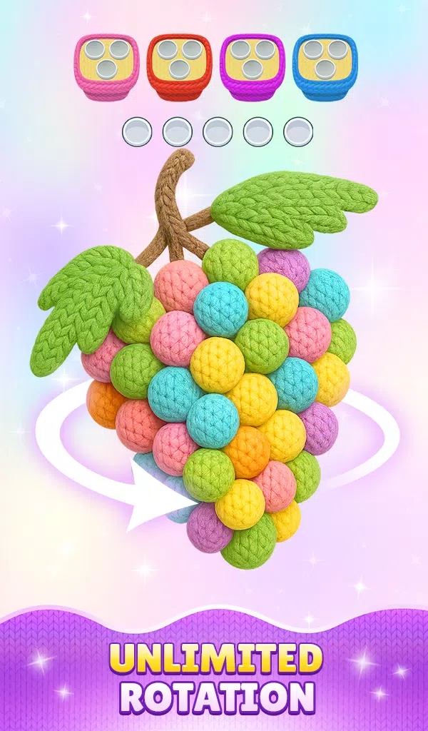 Yarn Sort 3D: Jam Puzzle Screenshot2