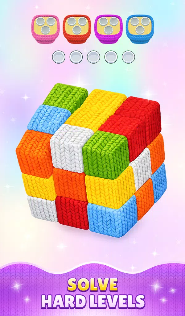 Yarn Sort 3D: Jam Puzzle Screenshot3