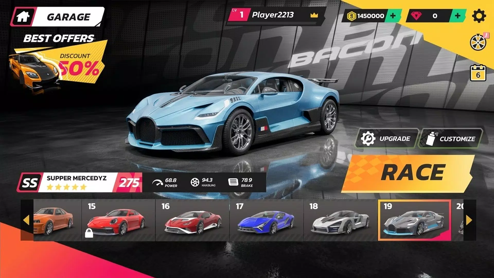 Traffic Car Racer: Driving 3D Screenshot2