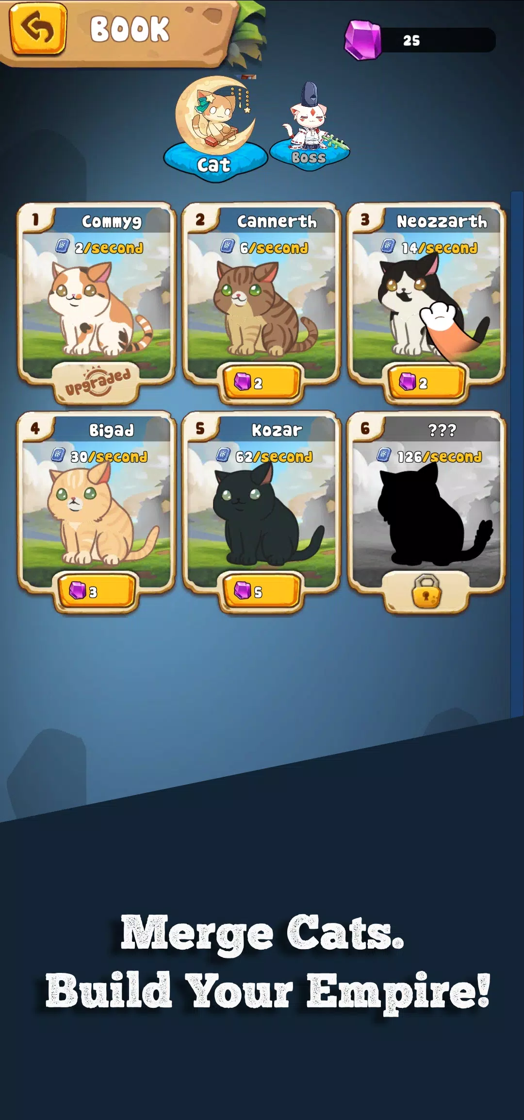 Kitty Merger : Idle Cat Tycoon Screenshot3